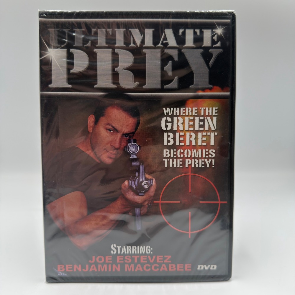 Ultimate Prey DVD Joe Estevez Benjamin Maccabee Action Movie New Sealed